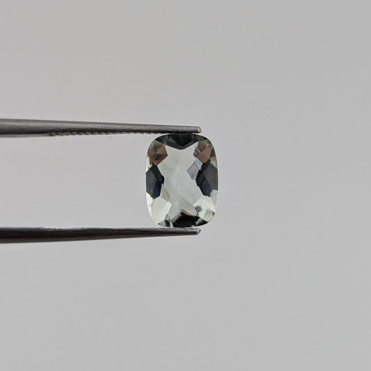 Prasiolita Facetado Rectángular 6 mm x 8 mm