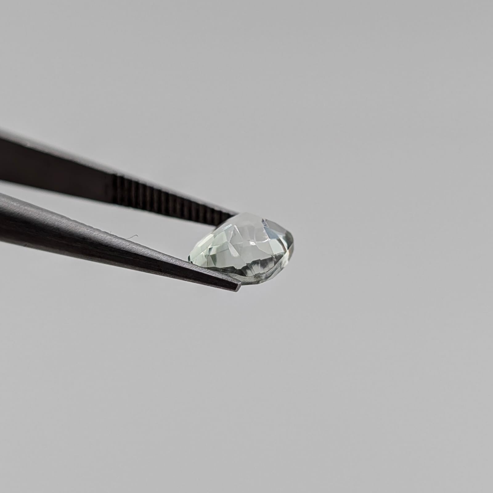 Prasiolita Facetado Rectángular 6 mm x 8 mm