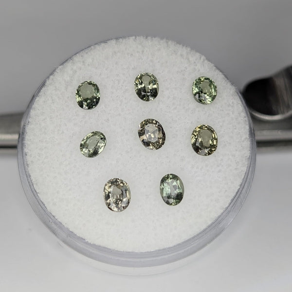 Zafiro Verde 3x4 mm