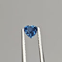 Zafiro Azul Facetado Corazón 3 mm