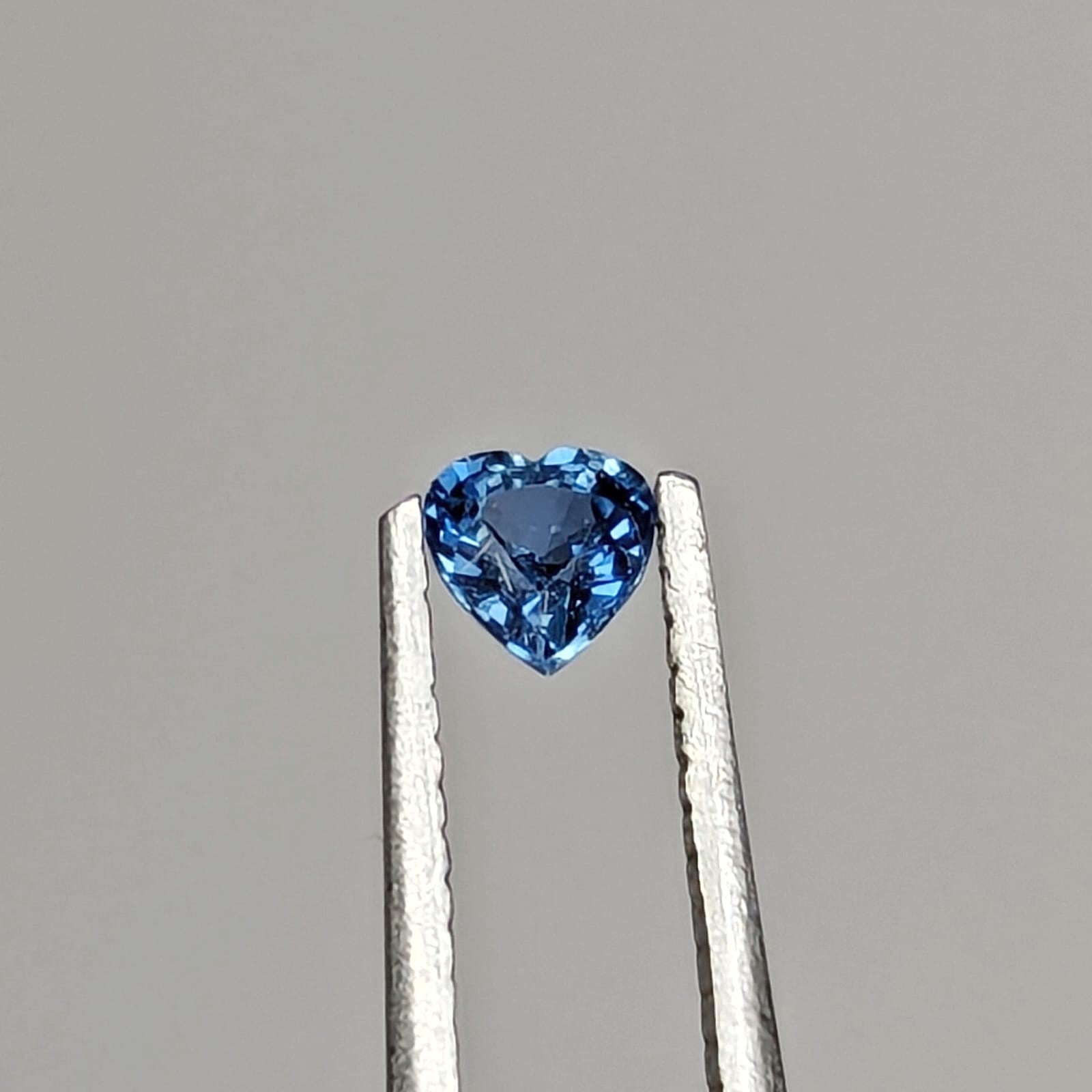 Zafiro Azul Facetado Corazón 3 mm