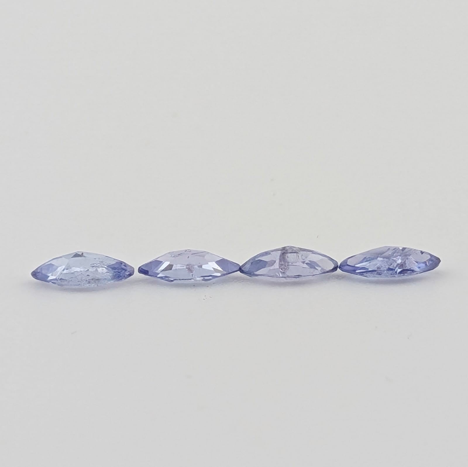 Tanzanita 3 x 6 mm