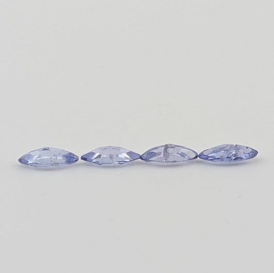 Tanzanita 3 x 6 mm