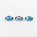 Topacio Azul London Facetado Ovalado 7 x 5 mm