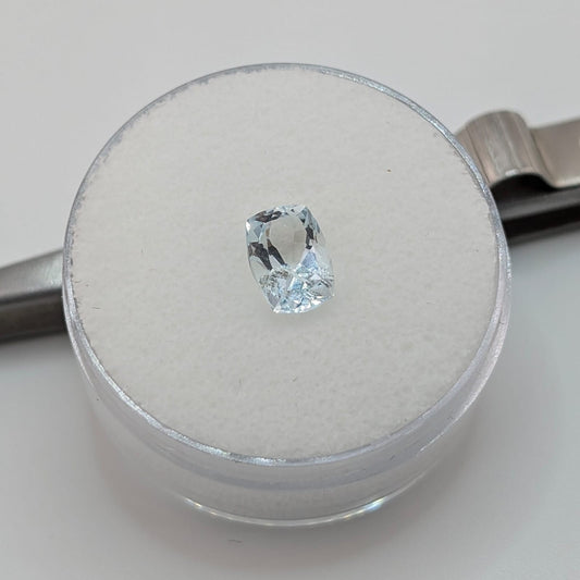 Aguamarina Facetado Rectángular 6 mm x 9 mm