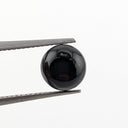 Ónix Negro Cabuchon Redondo 6 mm