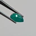 Ónix Verde Facetado Gota 4 mm x 6 mm