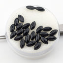 Ónix Negro Cabuchon Marqueza 4 mm x 8 mm