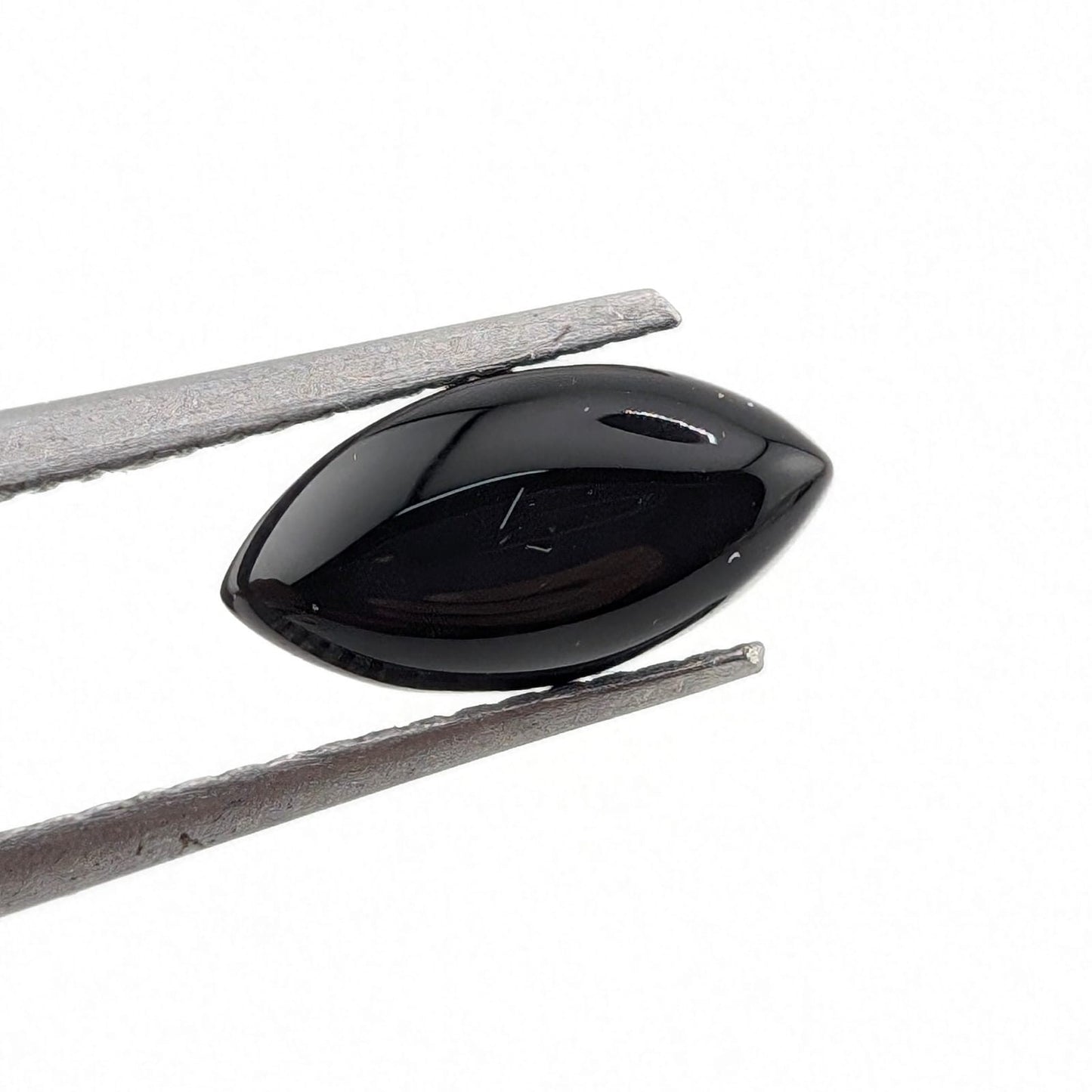 Ónix Negro Cabuchon Marqueza 4 mm x 8 mm