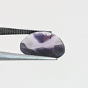 Amatista zoneada Facetado Forma libre 11.2 mm x 14.3 mm