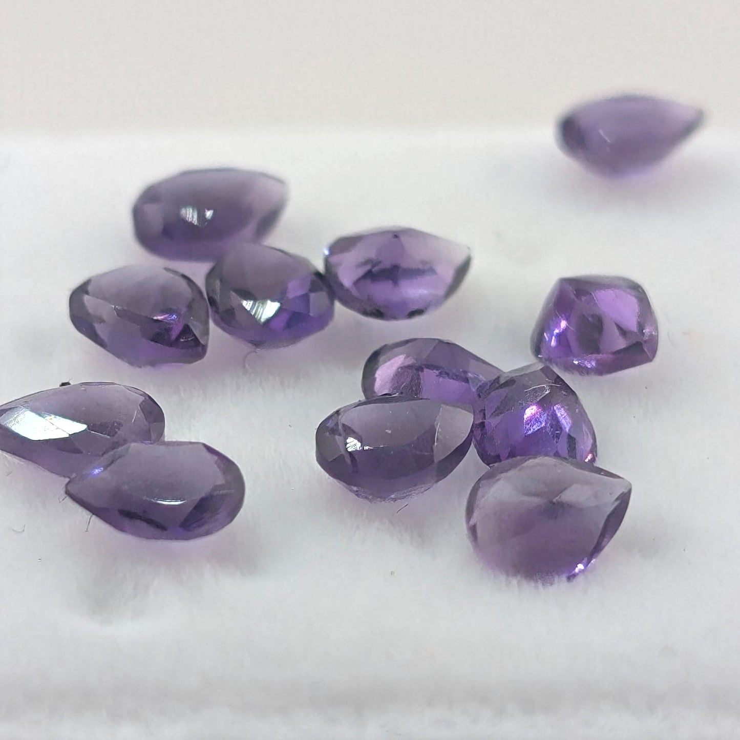 Amatista Facetado Gota 3 mm x 4 mm