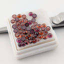 Granate Cabuchon Redondo 3 mm