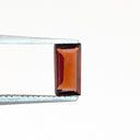 Granate Facetado Baguette 3 mm x 6 mm