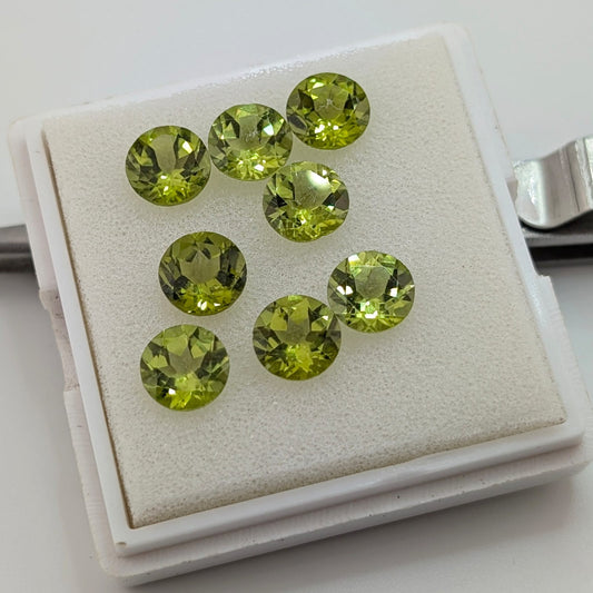 Peridoto 7 Mm