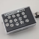 Zafiro Blanco Facetado Redondo 2 mm
