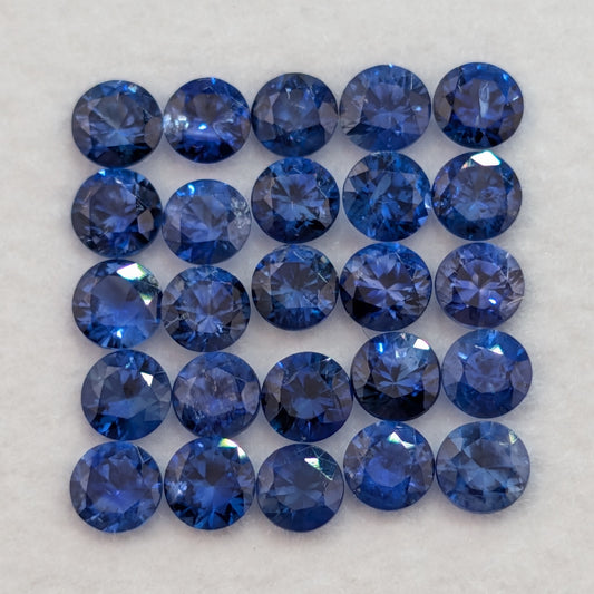 Zafiro Azul 2.5 mm