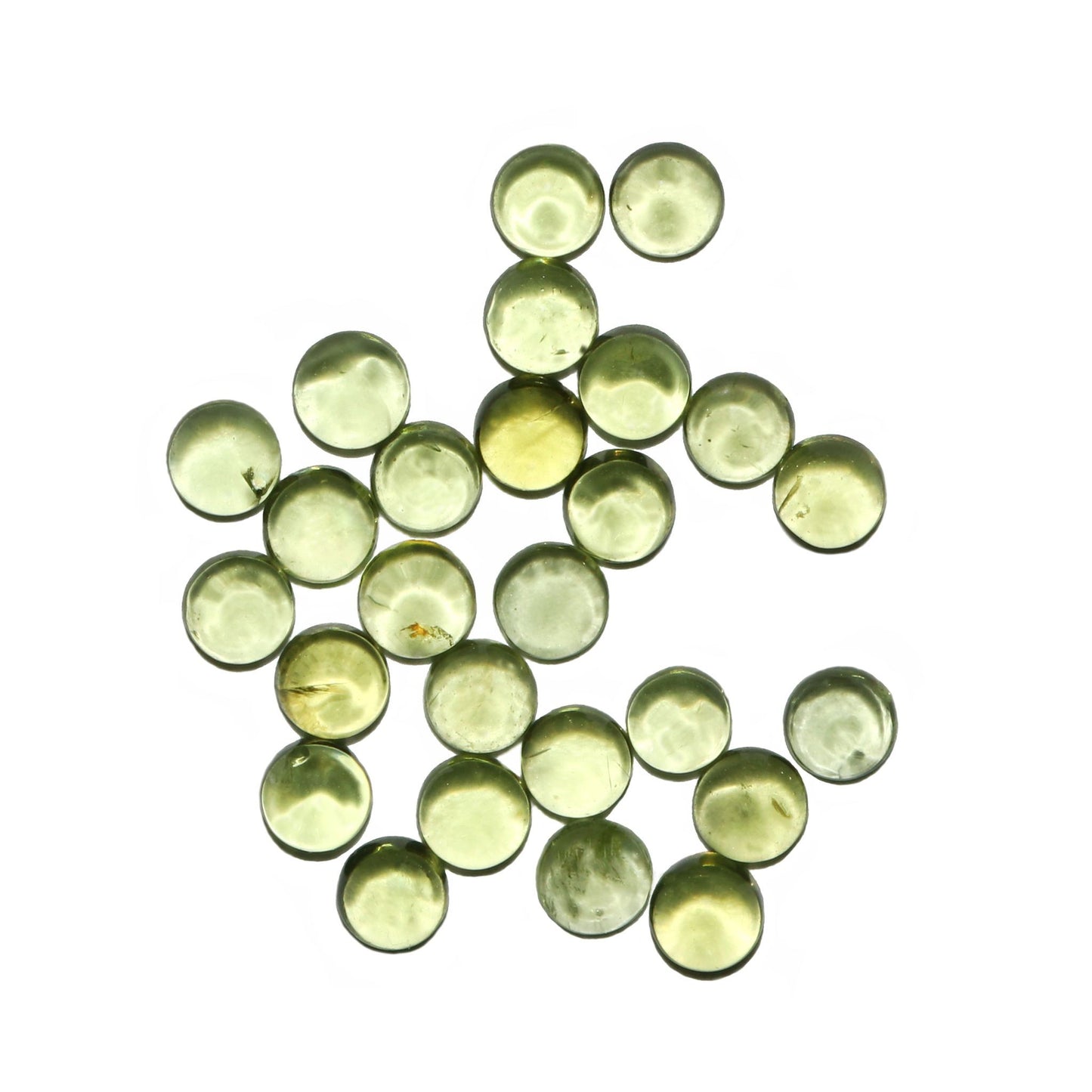 Peridoto Cabuchon Redondo 3 mm