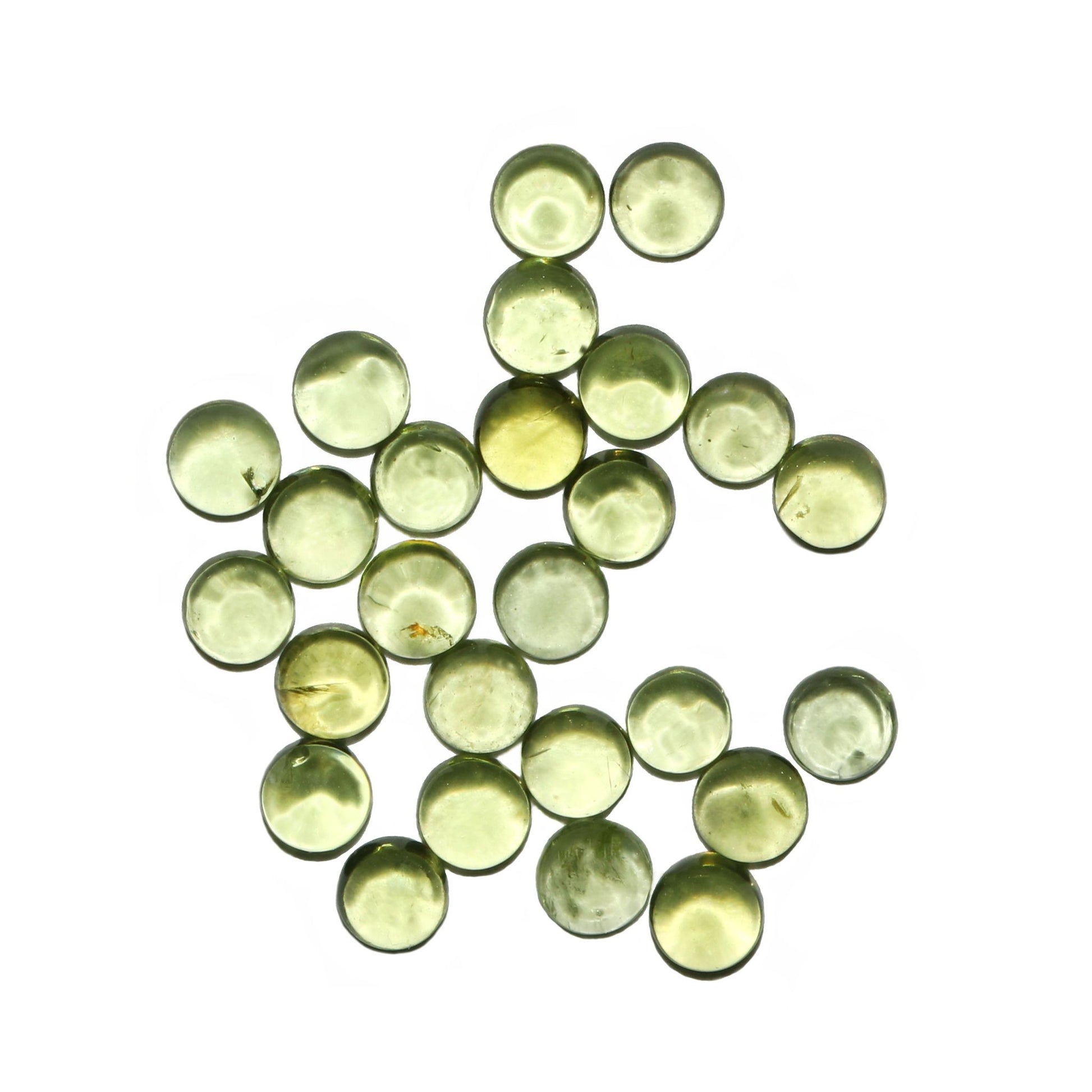Peridoto Cabuchon Redondo 3 mm
