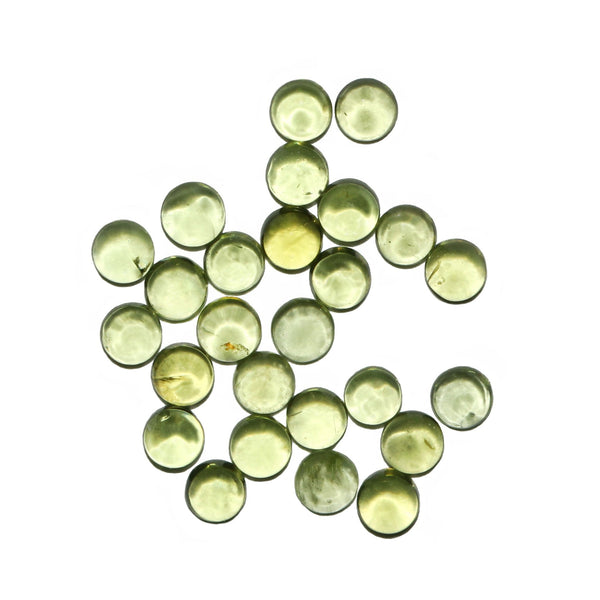Peridoto Cabuchon Redondo 3 mm