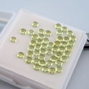 Peridoto Cabuchon Redondo 3 mm