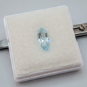 Aguamarina Facetado Marqueza 10 mm x 7.2 mm