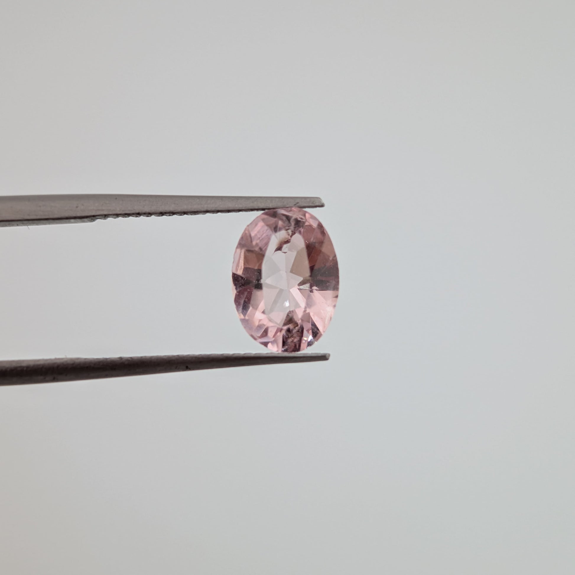 Morganita Facetado Ovalado 6 mm x 8 mm