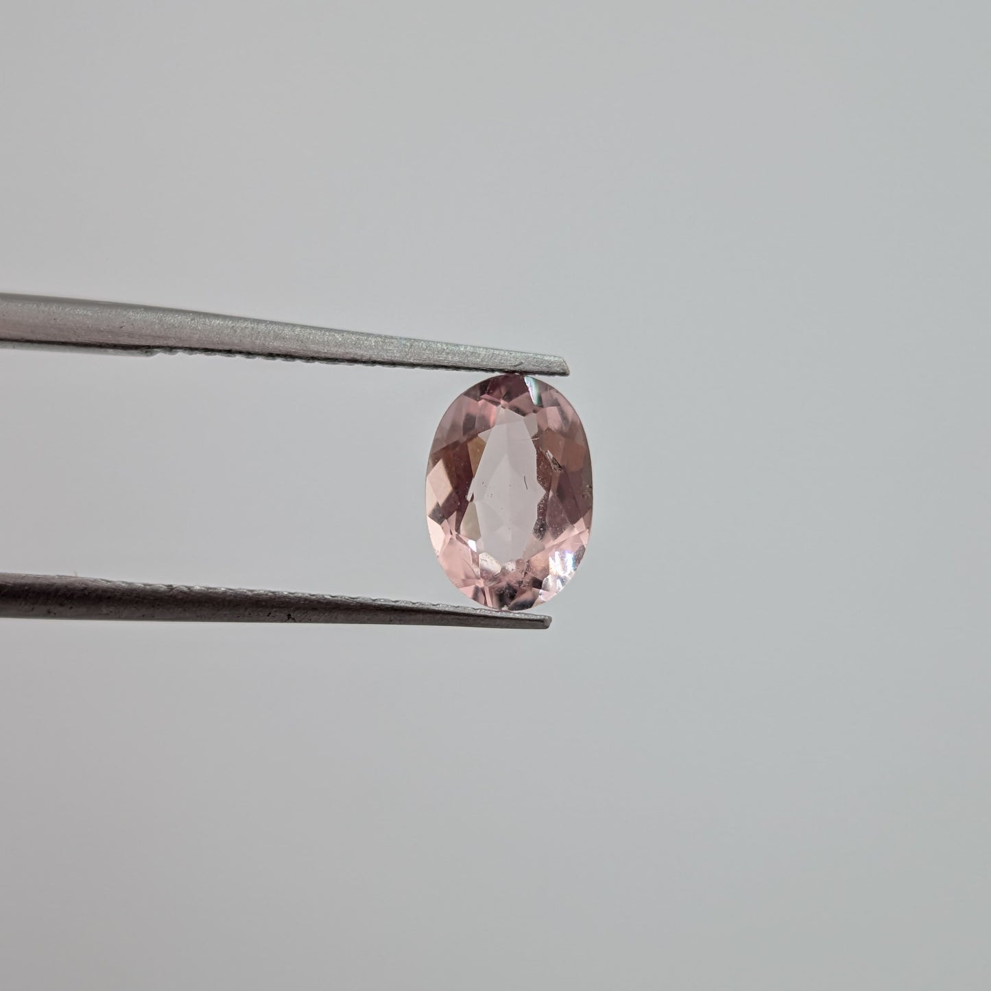 Morganita Facetado Ovalado 5 mm x 7 mm