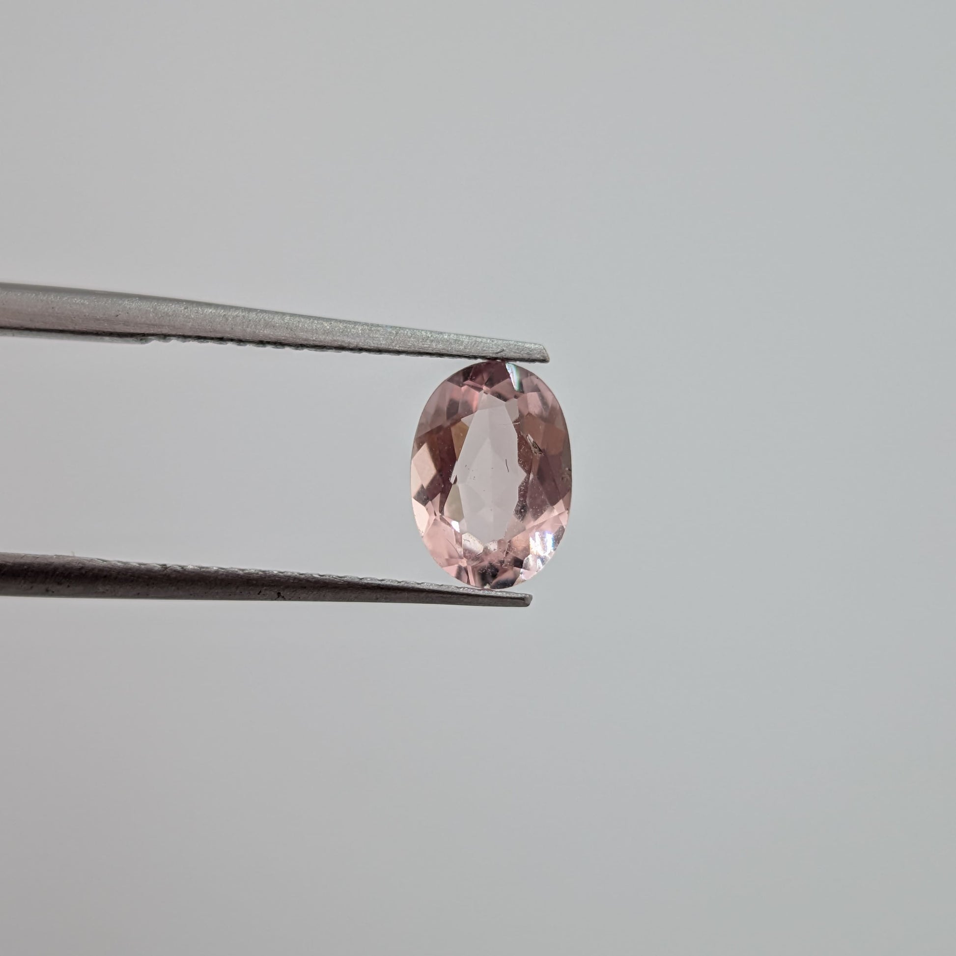 Morganita Facetado Ovalado 5 mm x 7 mm