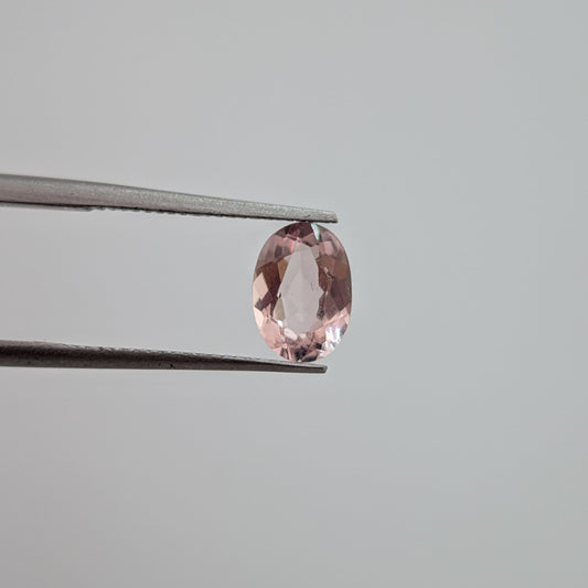 Morganita Facetado Ovalado 5 mm x 7 mm