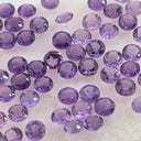 Amatista Facetado Redondo 2.5 mm