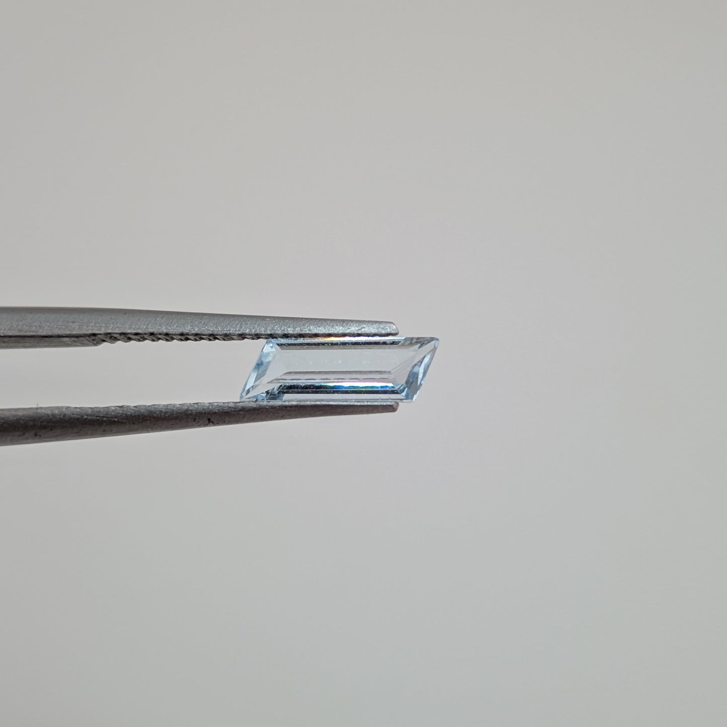 Aguamarina Facetado Forma libre 7 x 3 mm