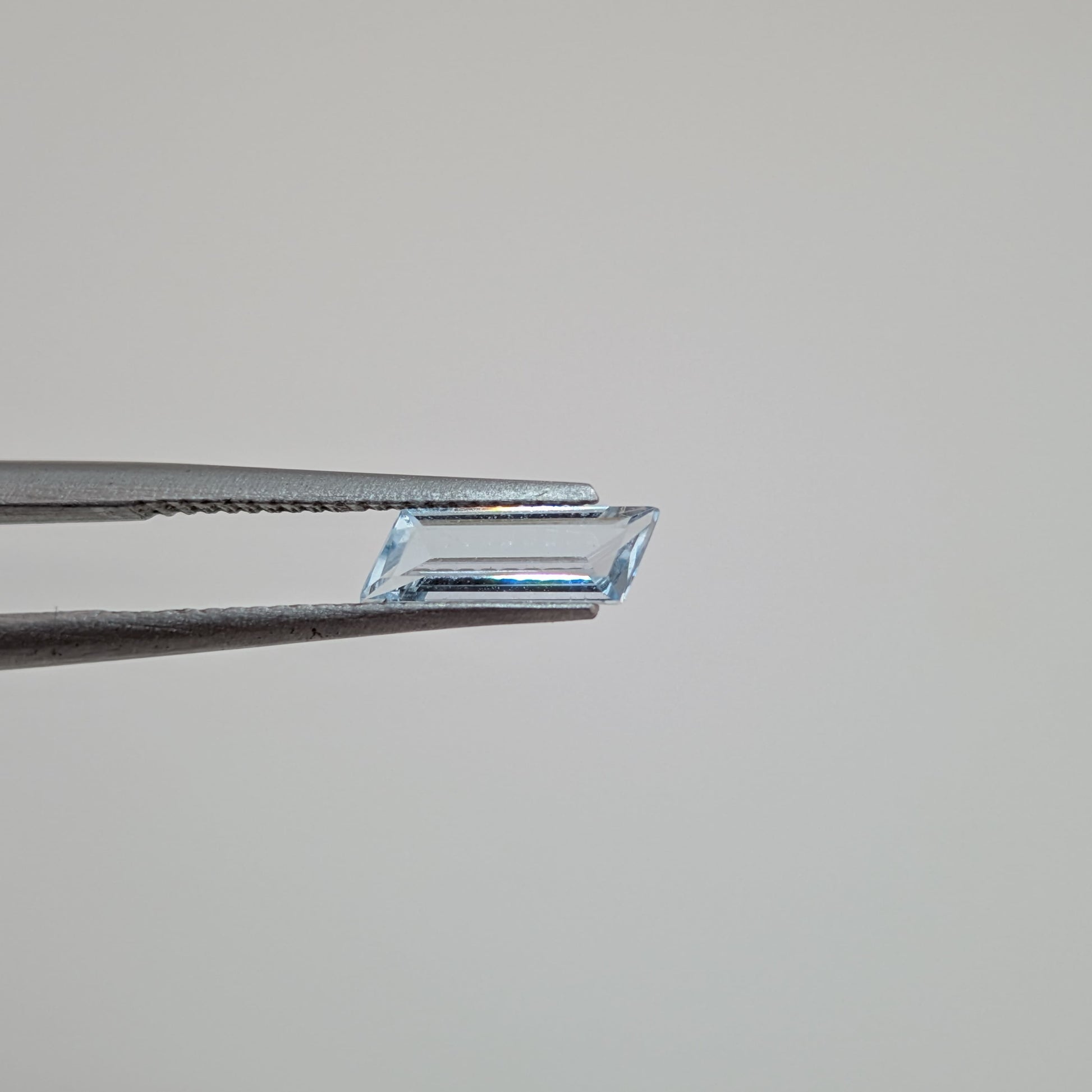 Aguamarina Facetado Forma libre 7 x 3 mm