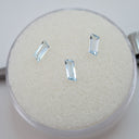 Aguamarina Facetado Forma libre 6 x 2.3 mm