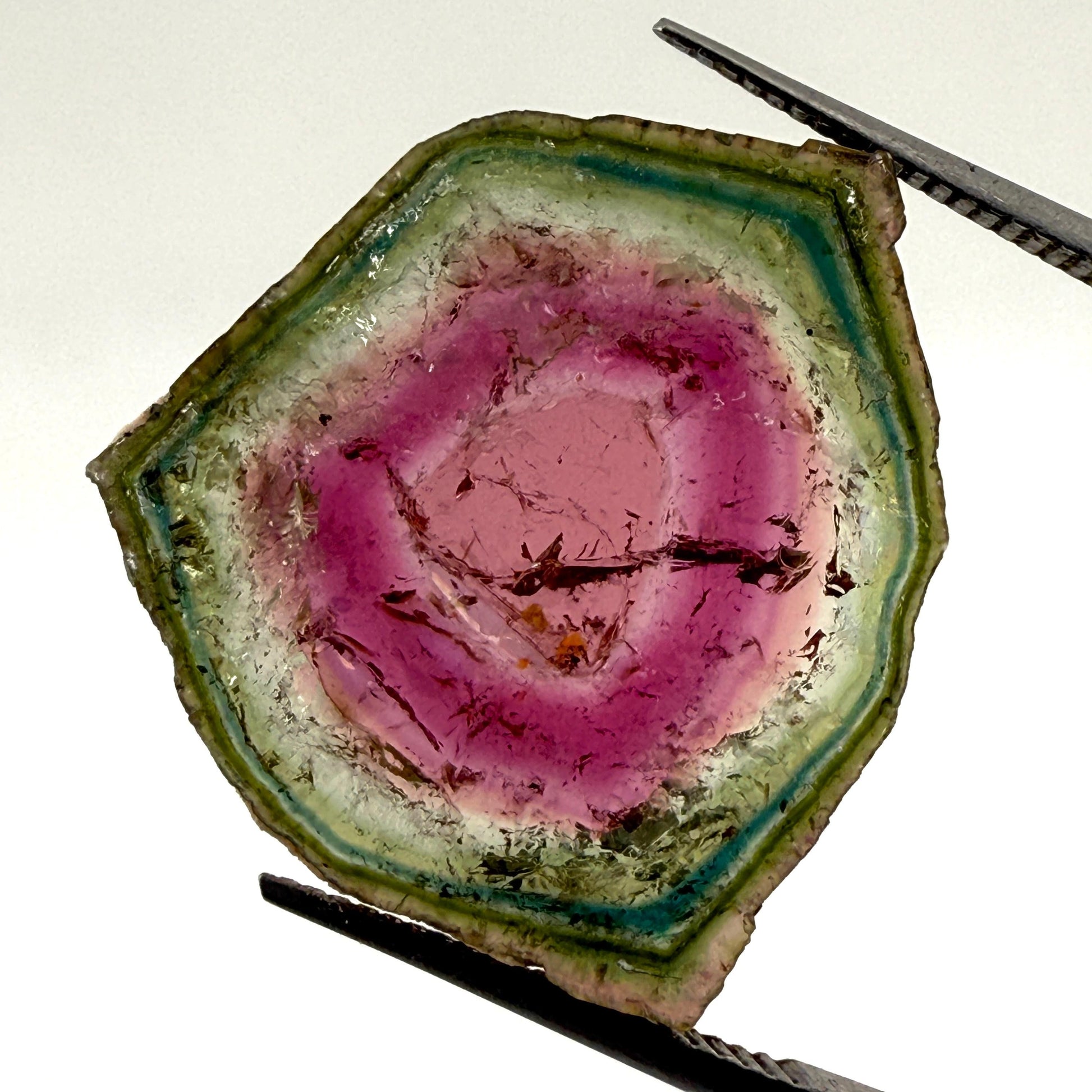 Par de Turmalina Sandía ~2 cm