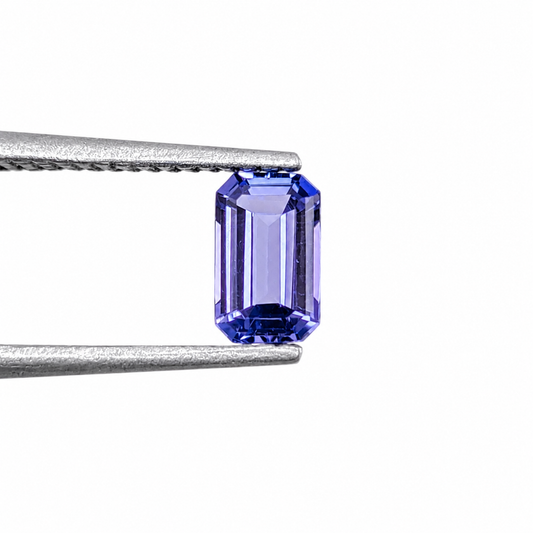 Tanzanita Rectangular 5x3 mm
