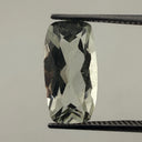 Prasiolita Facetado Rectángular 12 mm x 6 mm