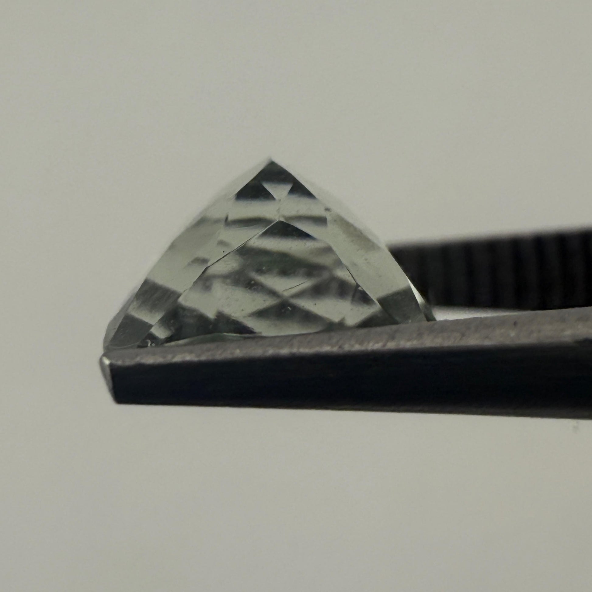 Prasiolita Rectangular Facetado 9 x 7 mm