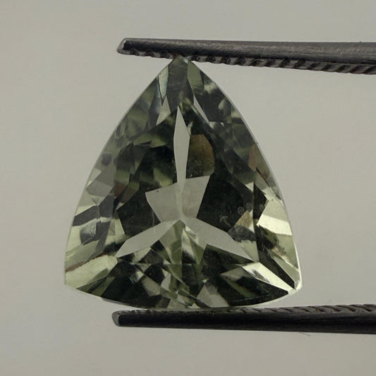 Prasiolita Facetado Trilliant 10 mm x 9 mm