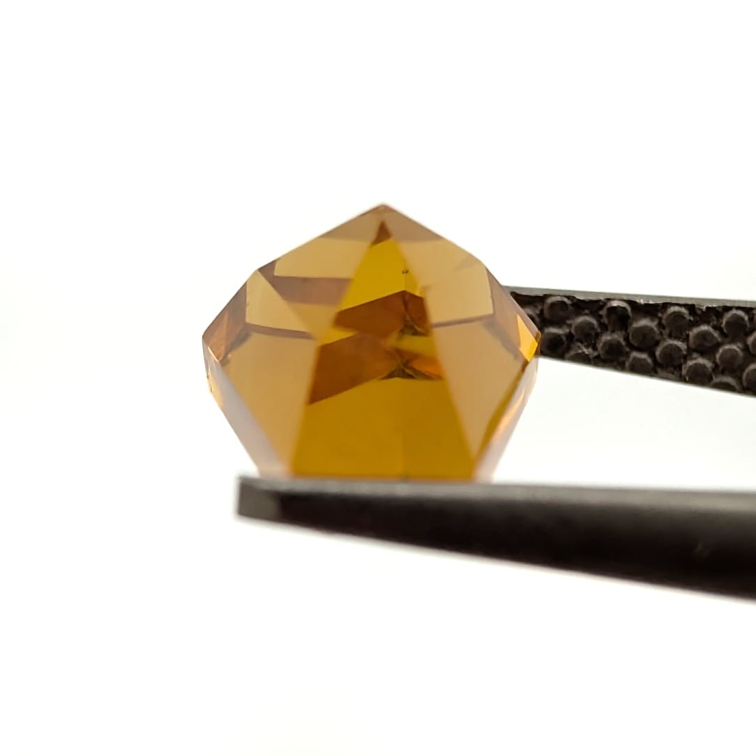 Citrino Facetado Pentágono 10 mm x 6 mm