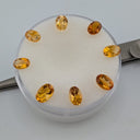 Citrino Facetado Ovalado 4 mm x 6 mm