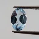 Topacio Sky Blue Facetado Ovalado 4 mm x 6 mm