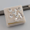 Topacio blanco Facetado Ovalado 4 mm x 6 mm