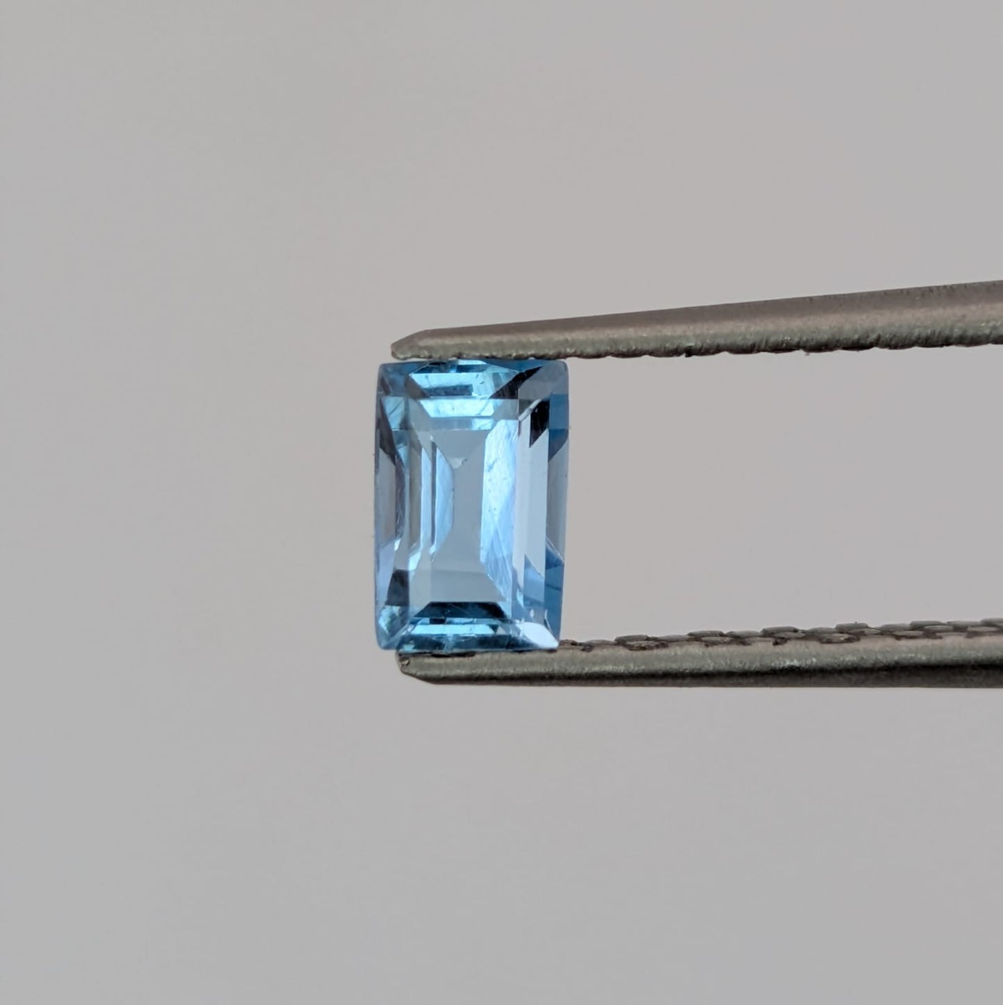 Aguamarina Facetado Rectángular 4 mm x 6 mm