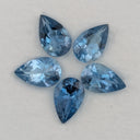 Aguamarina Facetado Gota 6 x 4 mm