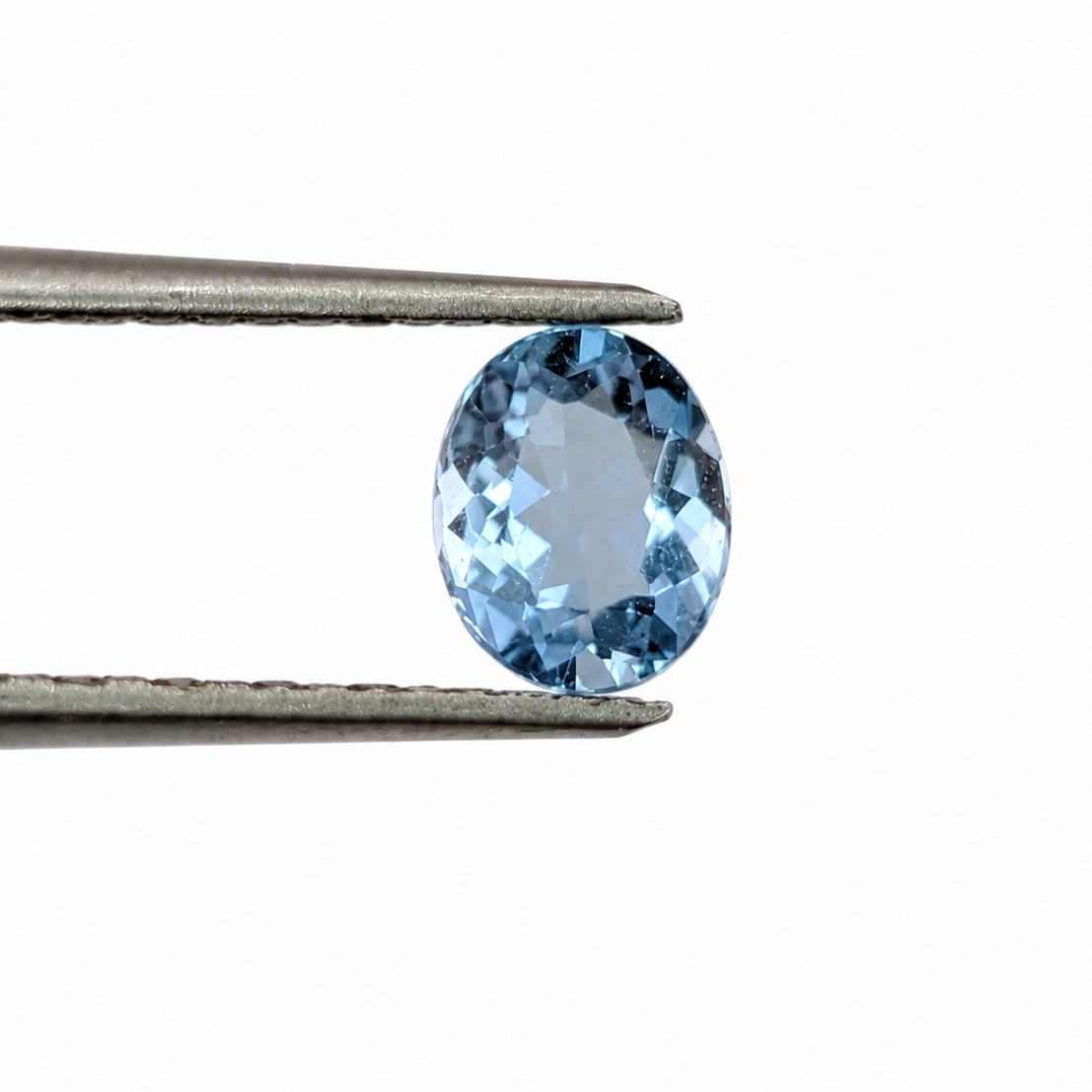 Aguamarina Facetada Ovalada 5 x 4 mm