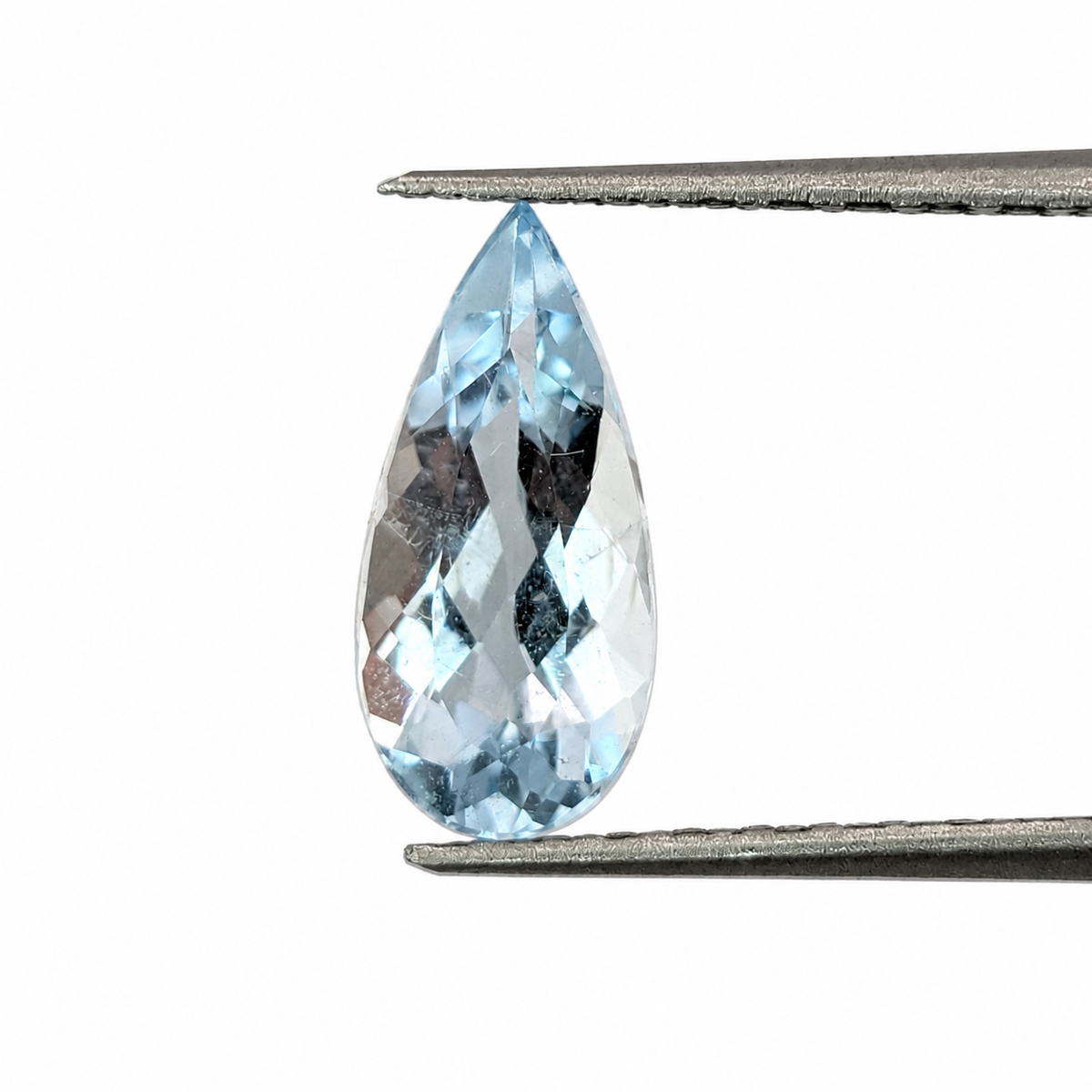 Aguamarina Facetada Pera 12.6 x 6 mm