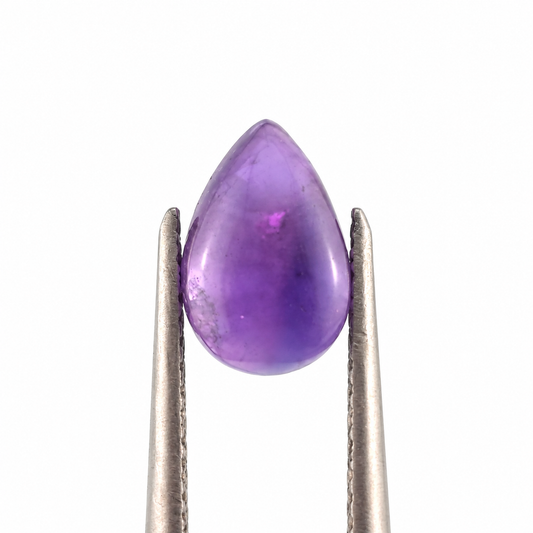 Amatista Cabuchón Pera 6 x 4 mm