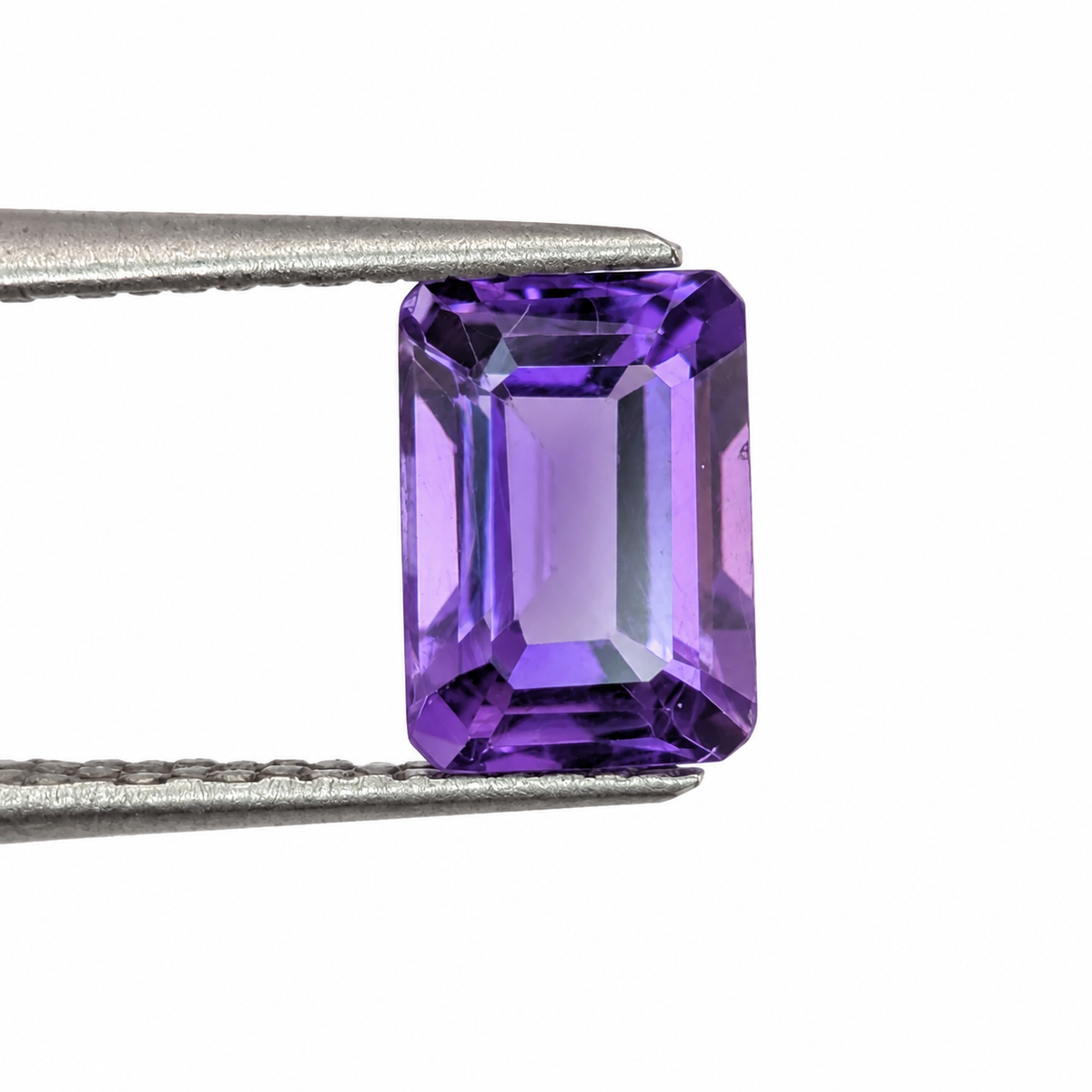 Amatista Facetada Esmeralda 7 x 5 mm