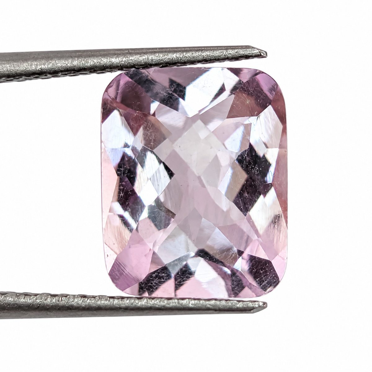 Amatista Lavanda Facetada Esmeralda 10 x 8 mm