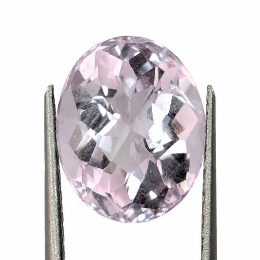 Amatista Lavanda Facetada Ovalada 11 x 9 mm